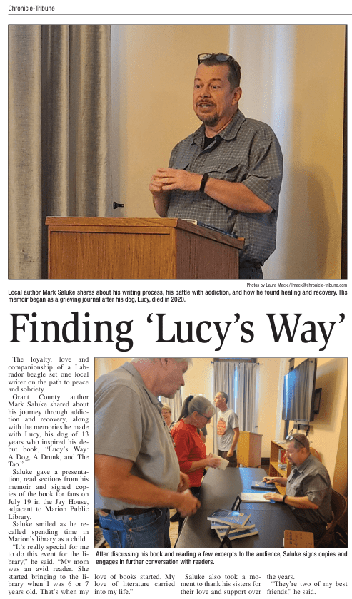 Chronicle-Tribune article. 