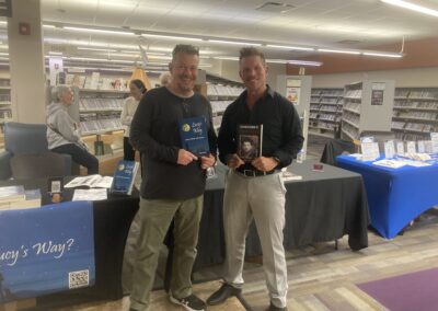 Brothers (and authors) in recovery.