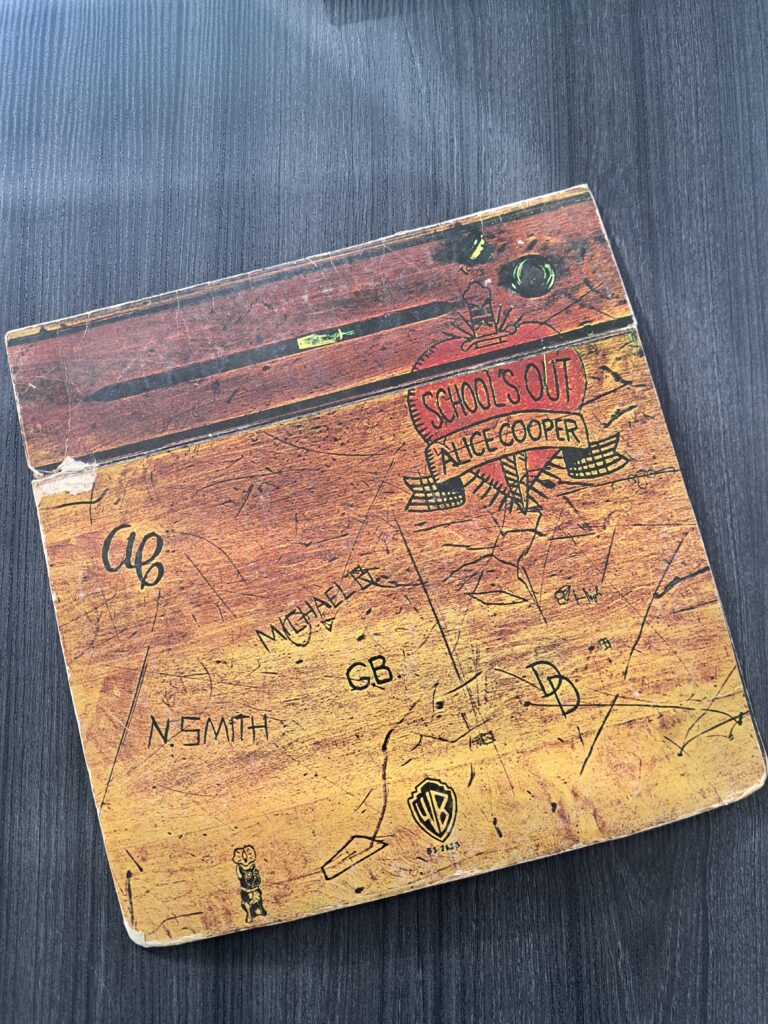 Alice Cooper's School's Out: opening the door to what I'd become.