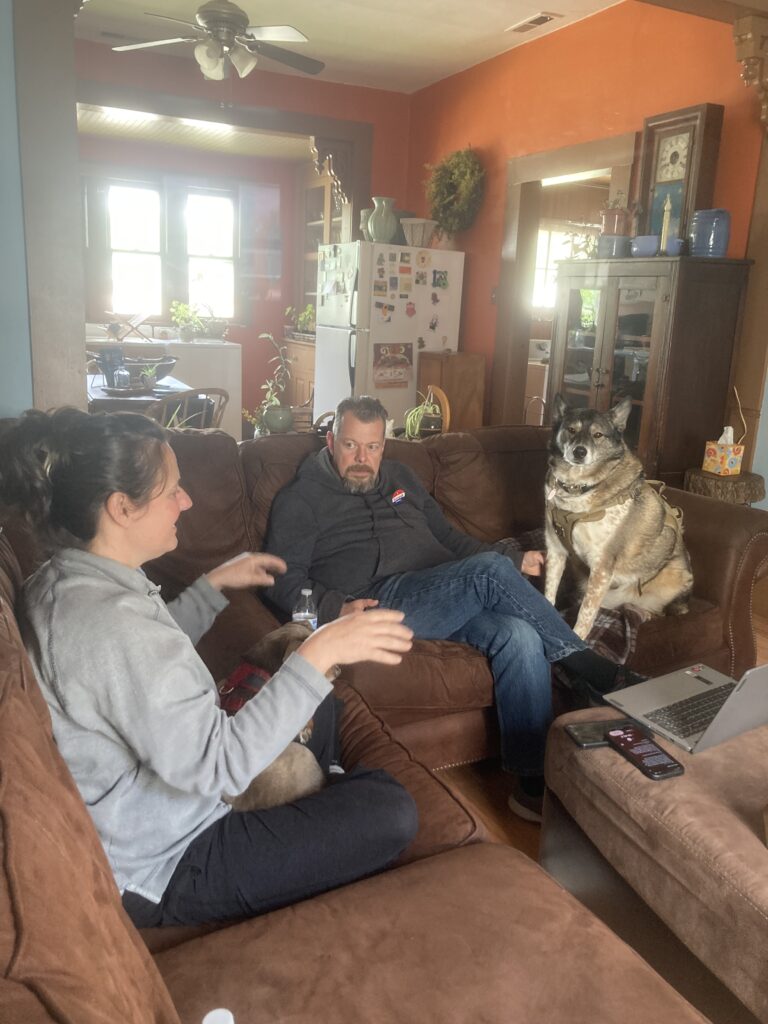 Loretta, Mark, Chip and Chewie hanging out to talk about the Lucy's Way Website, RoLo entertainment, and many other things. 