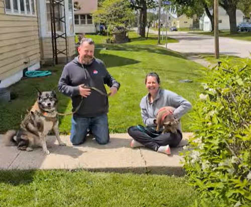 Mark, Loretta, Chip and Chewie.