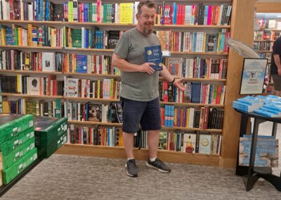 Signed copies of Lucy's Way are still available on site at the Barnes and Noble Noblesville location.