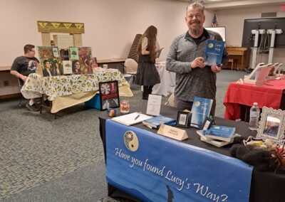 Mark visited his hometown's local author fair for the second straight year on October 24, 2026.
