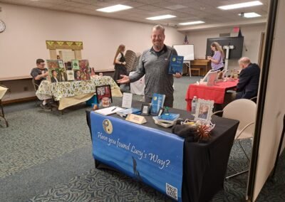 Mark visited his hometown's local author fair for the second straight year on October 24, 2026.